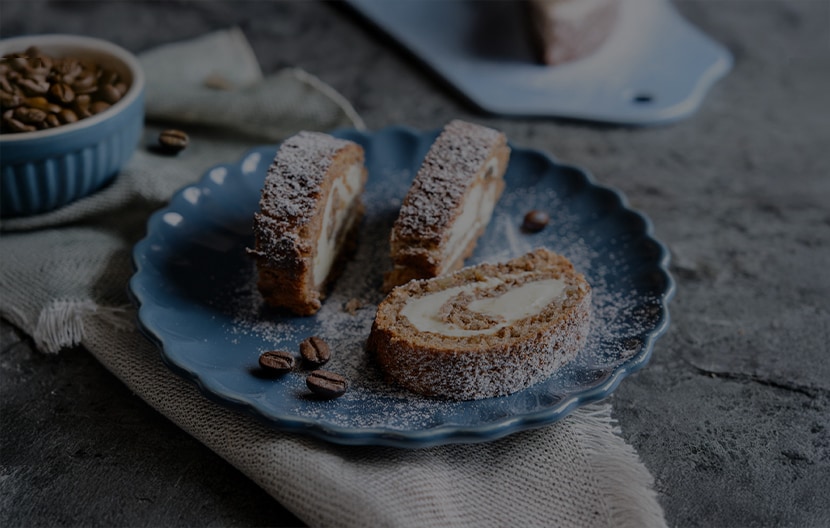 3 VARIATIONS DE BÛCHE DE NOËL AU CAFÉ