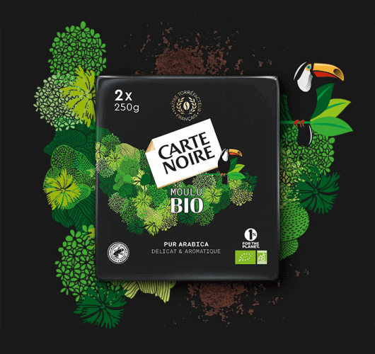 CARTE NOIRE - Café Grain Carte Noire Bio - Café Bio Origine