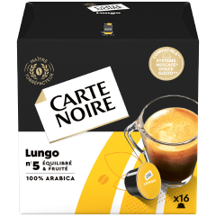CARTE NOIRE - Capsules de Café Espresso Intense N°9 Compatibles Nespresso®  - Café Arabica - Lot de 4 x 60 Capsules Aluminium - Fabriqué en France