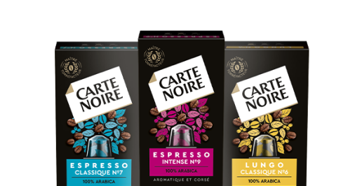 Dosettes de café corsé Carte Noire - Intermarché